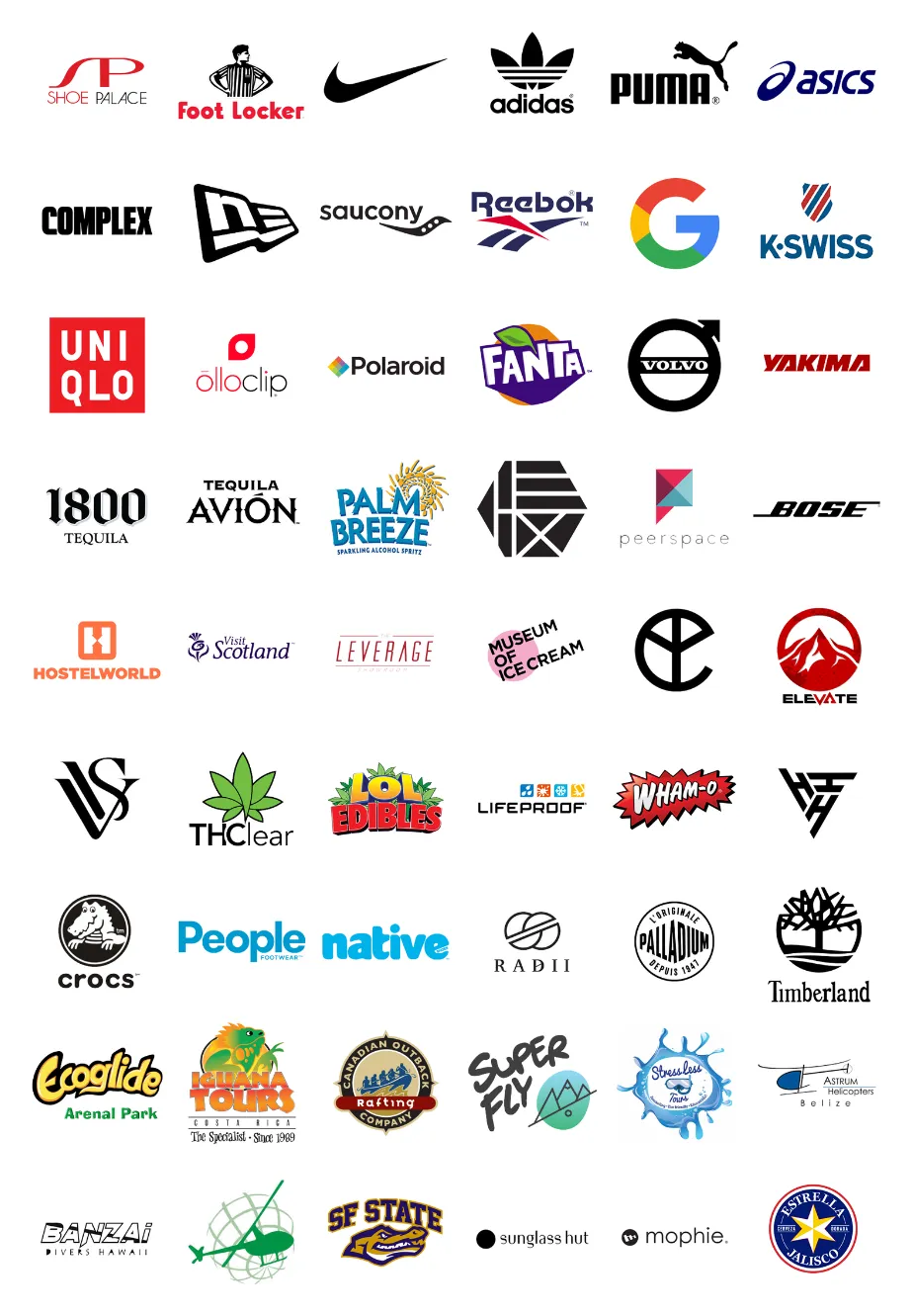 Selected Basiciggy client and collaboration logos