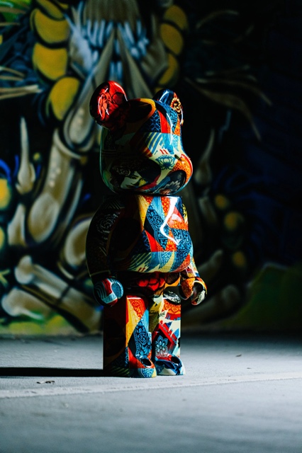 DCON 23 Bearbricks photograph
