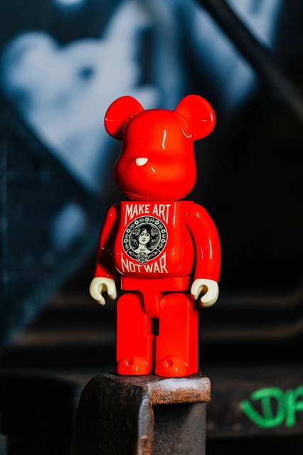 DCON 23 Bearbricks photograph