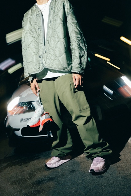 Shoe Palace x Hoka photograph
