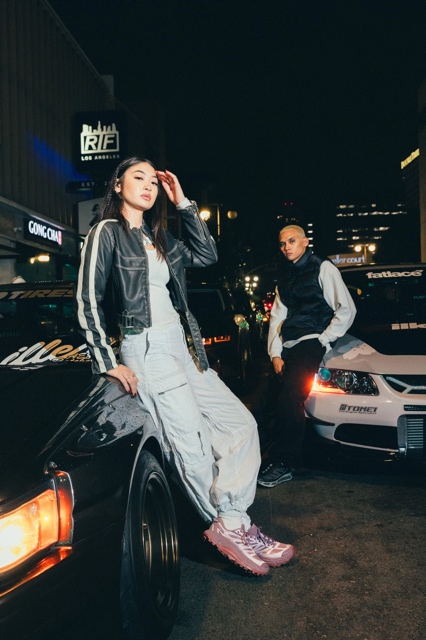 Shoe Palace x Hoka photograph