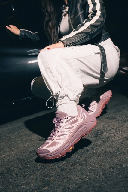 Shoe Palace x Hoka photograph