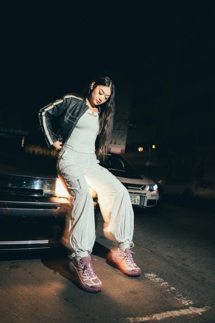 Shoe Palace x Hoka photograph