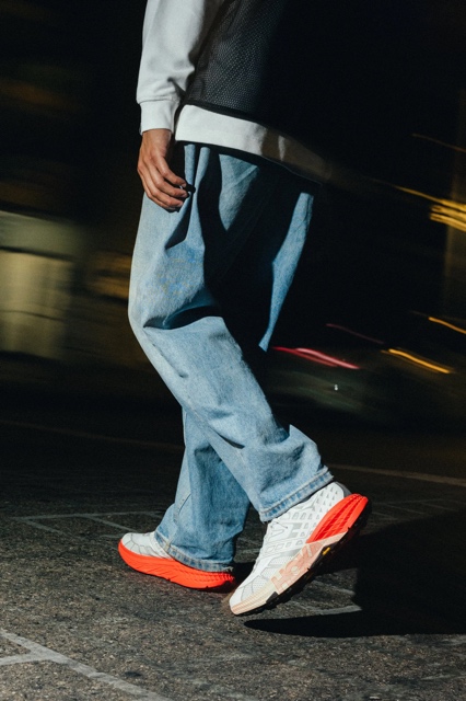 Shoe Palace x Hoka photograph