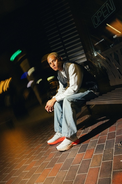 Shoe Palace x Hoka photograph