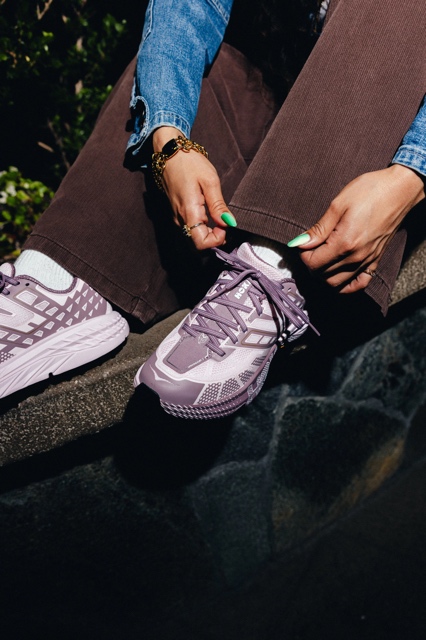 Shoe Palace x Hoka photograph